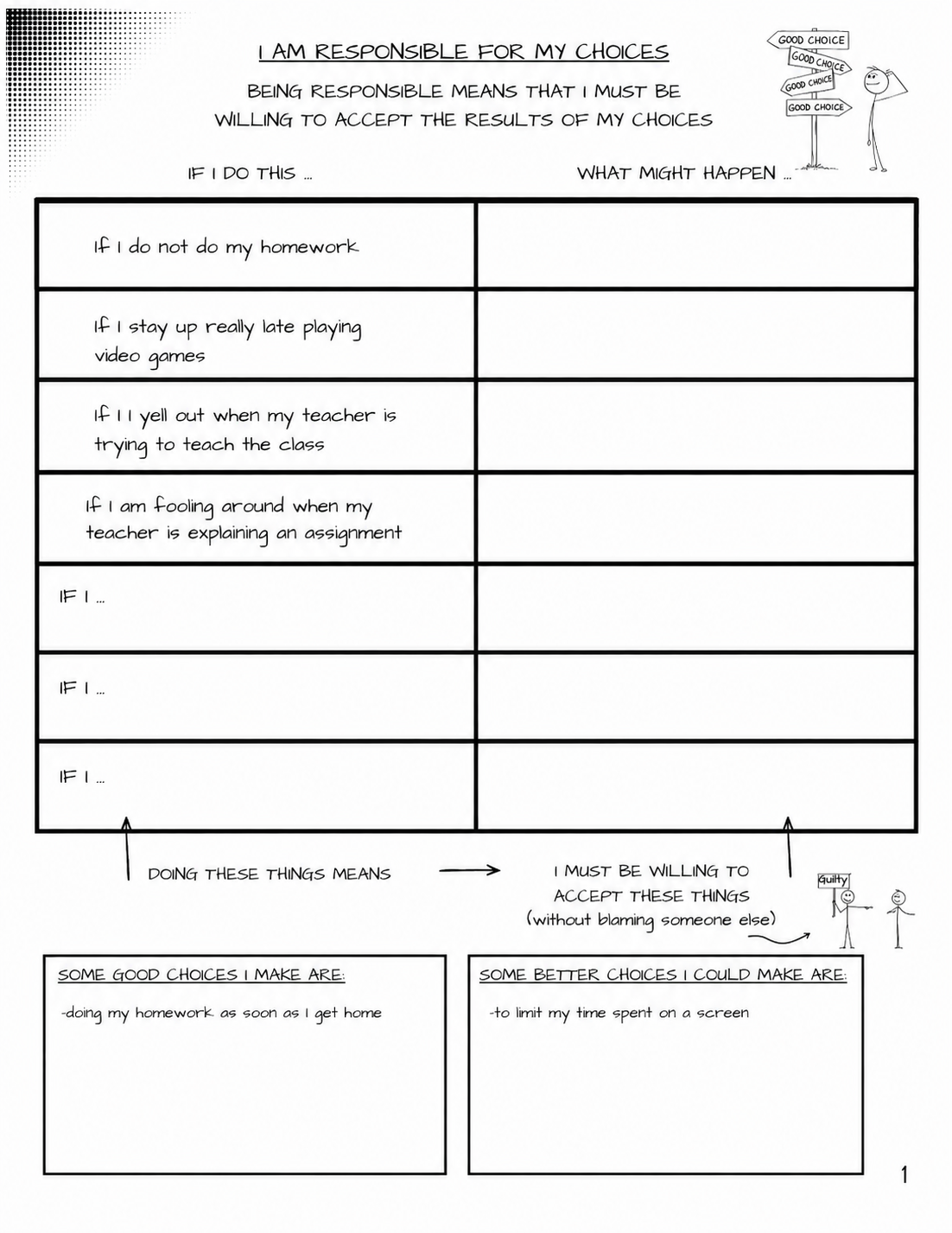 Building My Character (Grades 5-6)